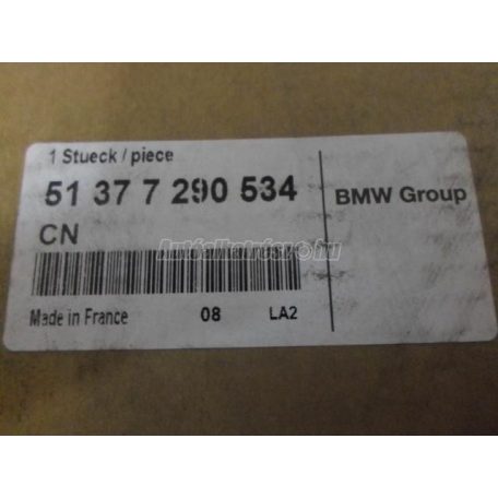 Oldalüveg - bmw 1-es sorozat