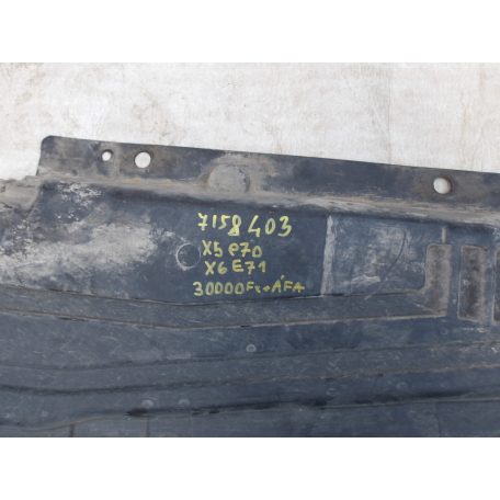 [GYÁRI BONTOTT] BMW ALSÓ MOTOR BURKOLAT | X5 E70 /  X6 E71 | 7158403