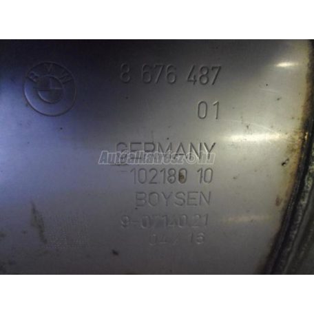 Kipufogódob - bmw 3-as sorozat,4-es sorozat