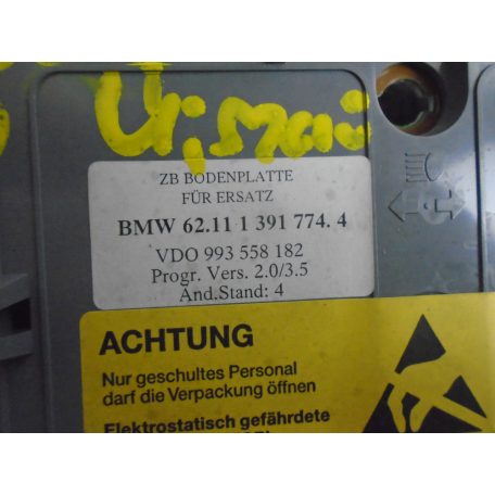 [GYÁRI ÚJSZERŰ] BMW - KILÓMÉTERÓRA ALAPLAP (BENZINES) ; M5 / E34