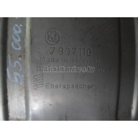 BMW Kipufogódob - 5-ös (F10/F11), 7-es (F01/F02) sorozathoz