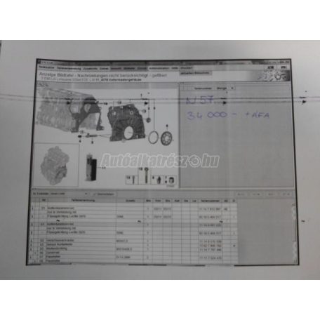 Vezérműfedél - bmw 3-as sorozat,4-es sorozat,5-ös sorozat,6-os sorozat,7-es sorozat,x3,x4,x5,x6