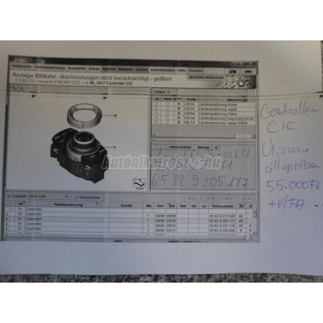 Kontroller - bmw 1-es sorozat,3-as sorozat,x1