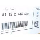 ÁR/PÁR! [GYÁRI ÚJ] BMW - ELSŐ SPOILER PÁR (CARBON SZÁLAS!) - 5-ÖS / G30 ; G31 - 5119 2444510 