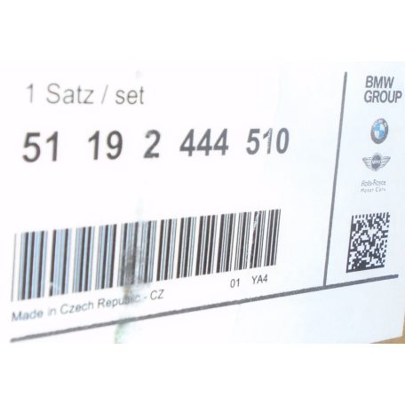 ÁR/PÁR! [GYÁRI ÚJ] BMW - ELSŐ SPOILER PÁR (CARBON SZÁLAS!) - 5-ÖS / G30 ; G31 - 5119 2444510 