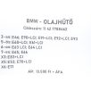  [GYÁRI BONTOTT] BMW - OLAJHŰTŐ HŐCSERÉLŐ - 3-as; 5-ös; 6-os; 7-es;  X3; X5; X6 - | 11 42 7788462