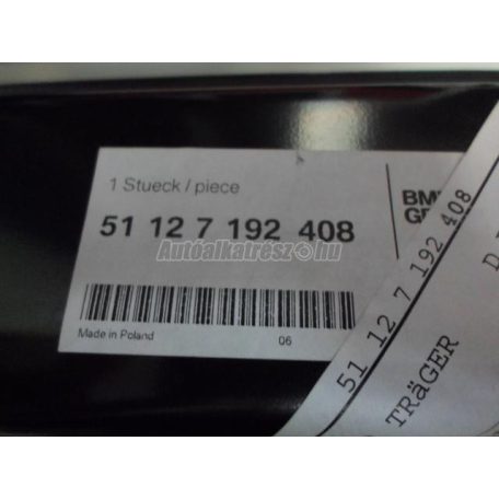 Lökhárító merevítő - bmw 1-es sorozat