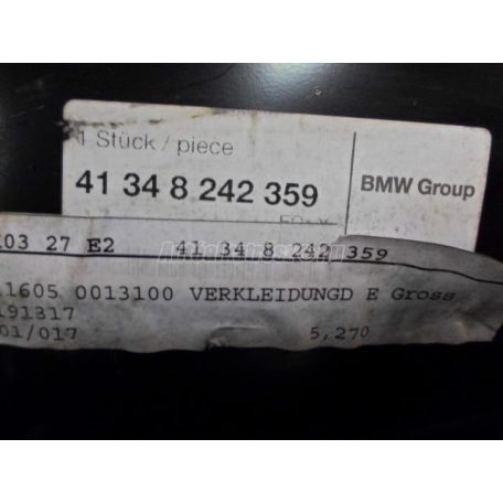 GYÁRI ÚJ E46 TOURING HÁTFAL Hátfal merevítő - bmw 3-as sorozat
