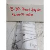   [UTÁNGYÁRTOTT] BMW ELSŐ SPOILER | 3AS E30 | 44050 / KBA 36 501