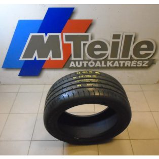   [GYÁRI HASZNÁLT] 1DB NYÁRI GUMI - 275/40R18 - 99Y -CONTINENTAL CONTISPORTCONTACT 3 - DOT: 0818 - 6,5mm - RSC DEFEKT TŰRŐ 