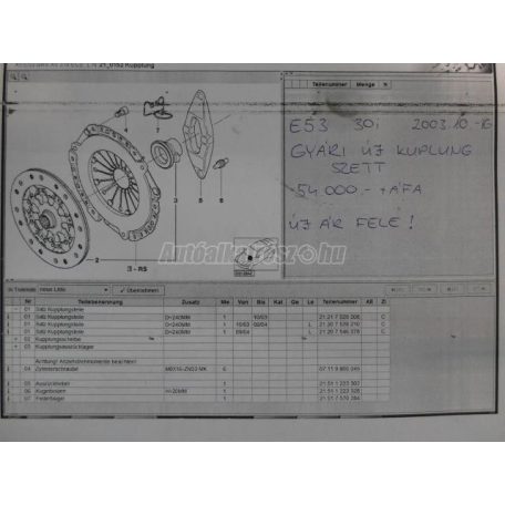 Kuplungkészlet - bmw 7-es sorozat,5-ös sorozat,x5