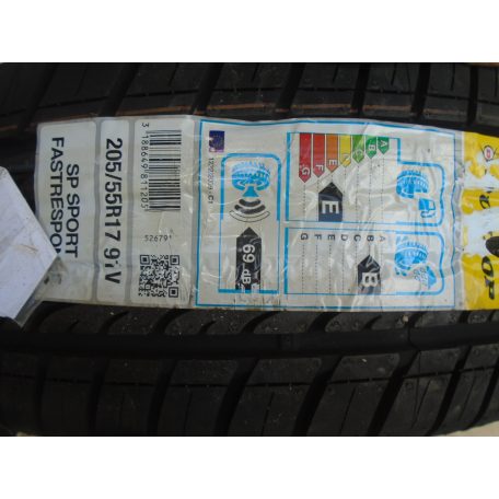 [GYÁRI BONTOTT] DUNLOP SPORT FAST RESP | 205/55R17 | 91V | 4916 | 5mm  