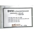 [GYÁRI BONTOTT] BMW - KLÍMAKOMPRESSZOR - 1-ES; 3-AS; 5-ÖS; 6-OS - CIKKSZÁM: 9180549 -