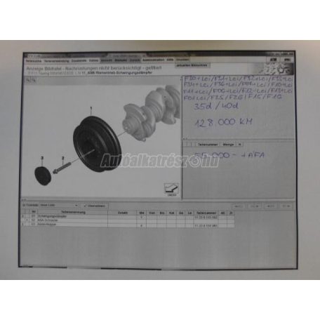Ékszíjtárcsa - bmw 3-as sorozat,4-es sorozat,5-ös sorozat,6-os sorozat,7-es sorozat,x3,x4,x5,x6