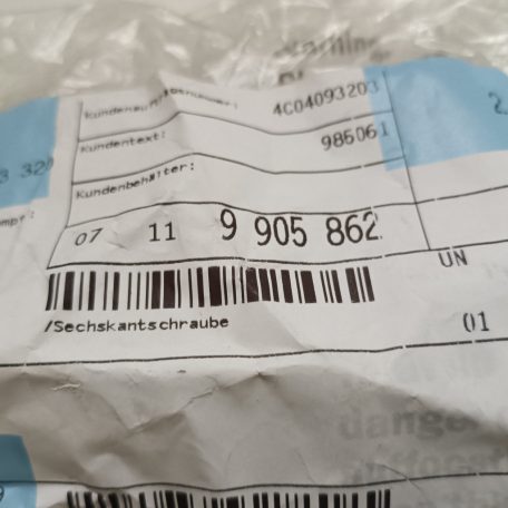(GYÁRI ÚJ) BMW Csavar R13. ÁR / DB 