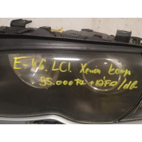 [GYÁRI BONTOTT]  BMW - BAL OLDALI FÉNYSZÓRÓ | E46 LCI | XENON KOMPLETT | 6910968, 6910967