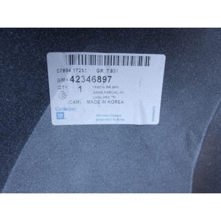[GYÁRI BONTOTT] OPEL KARL HÁTSÓ LÖKHÁRÍTÓ 