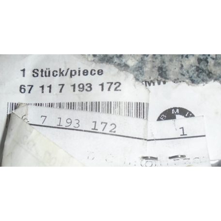 [GYÁRI ÚJ] BMW - TANK SAPKA ZÁR - X1 ; X3 / E83 ; F25 