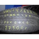 Sportiva snow win2 téli 215/65r16 98 h tl 2014  / gyári alufelni 16x7 - volkswagen touran