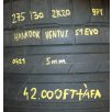   [GYÁRI HASZNÁLT] 1DB NYÁRI GUMI - 275/30ZR20 - 97Y - HANKOOK - VENTUS S1 EVO - DOT: 0421 , 5mm 