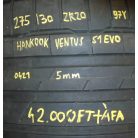 [GYÁRI HASZNÁLT] 1DB NYÁRI GUMI - 275/30ZR20 - 97Y - HANKOOK - VENTUS S1 EVO - DOT: 0421 , 5mm 