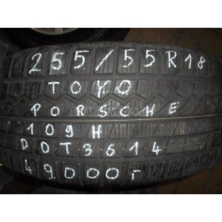 Toyo tires téli 255/55r18 109 h tl 2014  / gyári alufelni 18x8 - porsche cayenne