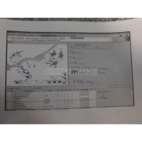 Pm szenzor - bmw 1-es sorozat,2-es sorozat,3-as sorozat,4-es sorozat