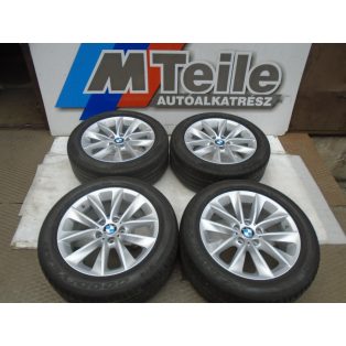   ÁR/db! [GYÁRI HASZNÁLT] BMW - Styling 307 Alufelni szett 18coll - X3 F25 X4 F26 - 245/50R18 - 100W/Y GoodYear EfficientGrip 4619, 7,5mm / Pirelli Cinturato P7 RSC dot:1418 , 3.5,,