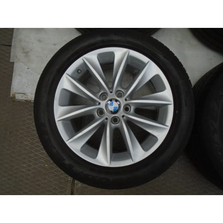 ÁR/db! [GYÁRI HASZNÁLT] BMW - Styling 307 Alufelni szett 18coll - X3 F25 X4 F26 - 245/50R18 - 100W/Y GoodYear EfficientGrip 4619, 7,5mm / Pirelli Cinturato P7 RSC dot:1418 , 3.5,,