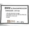   [GYÁRI BONTOTT] BMW - KLÍMAKOMPRESSZOR - 1-ES; 3-AS; 5-ÖS; X1 - CIKKSZÁM: 6987862 -