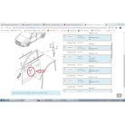 Visszapillantó takaró - audi a1