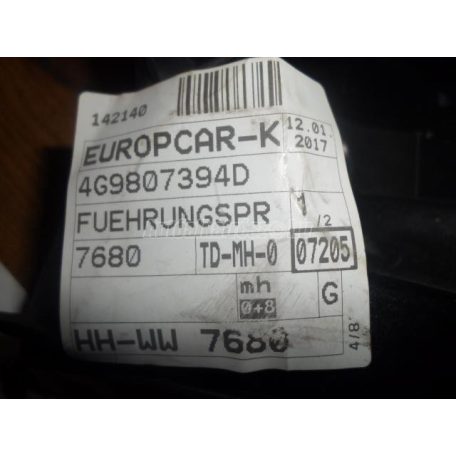 Lökhárító tartó - audi a6 allroad