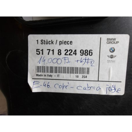 [GYÁRI ÚJ] BMW JOBB ELSŐ DOBBETÉT | 3-AS E46 COUPE / CABRIO | 51 71 8224986