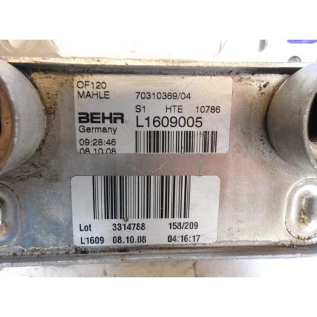 [GYÁRI BONTOTT] BMW - OLAJHŰTŐ HŐCSERÉLŐ - 1-es; 3-as; 5-ös; X1; X3- | N47; N47S | 11 42 7802113