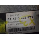 Szövetszőnyeg garnitúra - bmw x3