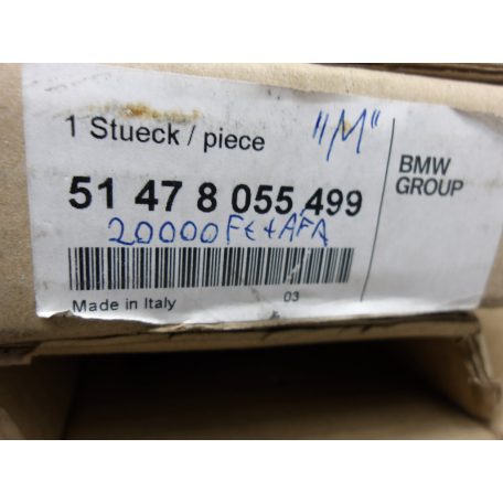 [GYÁRI ÚJ] BMW KÜSZÖB BORÍTÁS "M" | 1-ES F21 +LCI / 2-ES F22+LCI | 51 47 8055499