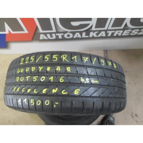 Goodyear excelence nyári 225/55r17 97 w tl 2016