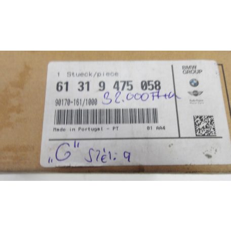 (GYÁRI ÚJ) BMW G SZÉRIA KÖZÉPKONZOL JAVÍTÓ SZETT 9475058