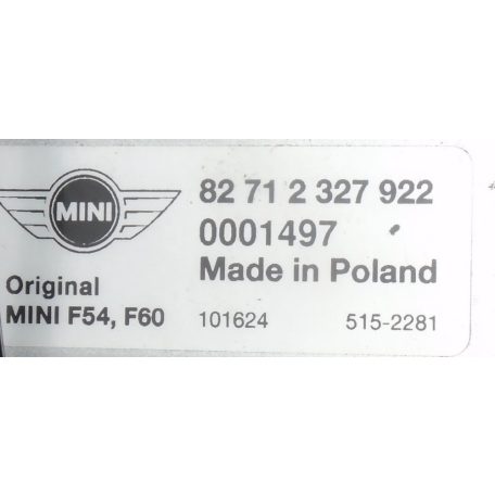 ÁR/SZETT! [GYÁRI BONTOTT] MINI - TETŐ KERESZTCSOMAGTARTÓ PÁR - CLUBMAN F54+LCI ; COUNTRYMAN F60 - 82712327922