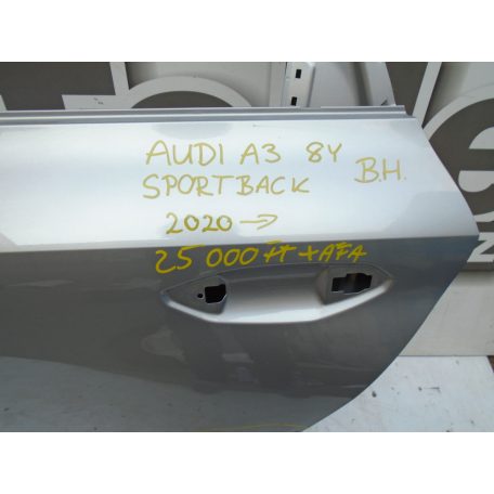 Audi A3 8Y  Sportback 8Y Bal hátsó (ezüst) (2020 -  )
