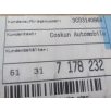 (GYÁRI ÚJ) BMW Szélvédő dízcsík X5 E70+LCI