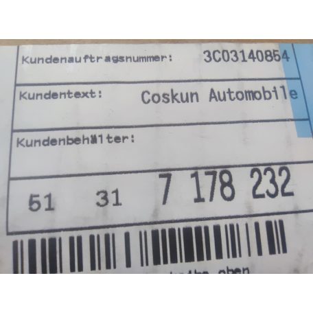 (GYÁRI ÚJ) BMW Szélvédő dízcsík X5 E70+LCI