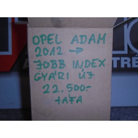 [GYÁRI ÚJ] OPEL - JOBB OLDALI INDEX LÁMPA - OPEL ADAM (2012--->)