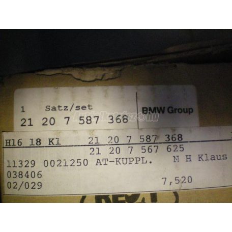 Kuplungszett - bmw 5-ös sorozat