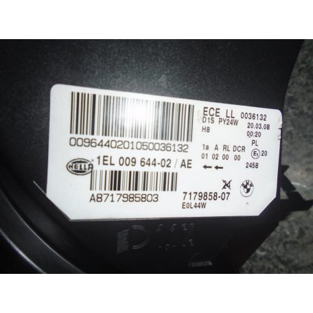 ÁR/DB! [GYÁRI BONTOTT] BMW - FÉNYSZÓRÓ SX - JOBB ÉS BAL OLDALI KOMPLETT! - X6 / E71 
