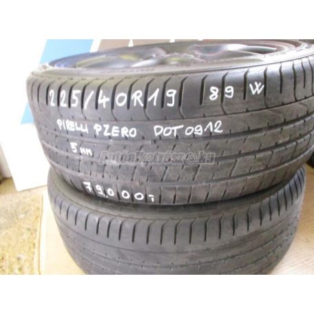 Pirelli pzero nyári 225/40r19 89 w tl 2018  / gyári alufelni 19x7,5 - mini countryman r60/r61