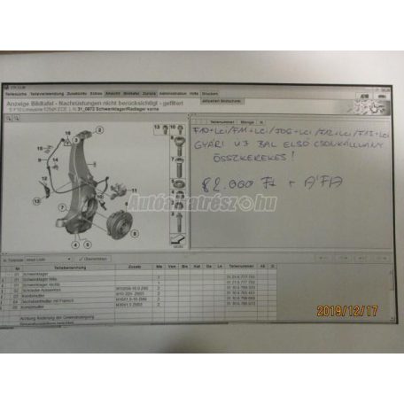 Csonkállvány - bmw 5-ös sorozat,6-os sorozat