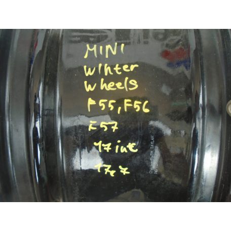ÁR / DB [GYÁRI BONTOTT] MINI COOPER - FELNI | MINI WINTER WHEELS | F-55; F-56; F-57 / 17INC | 17X7 | 6855111