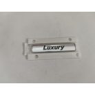 (GYÁRI ÚJ) BMW Öntapadós matrica "LUXURY" 2-es F45 Active Tourer / F46 Gran Tourer / 3-as F30 / F31 / F34 GT / 4-es F32 / F33 / F36 Gran Coupé / 5-ös F07 GT LCI / F10 LCI / F11 LCI