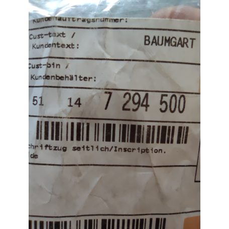 (GYÁRI ÚJ) BMW Öntapadós matrica "LUXURY" 2-es F45 Active Tourer / F46 Gran Tourer / 3-as F30 / F31 / F34 GT / 4-es F32 / F33 / F36 Gran Coupé / 5-ös F07 GT LCI / F10 LCI / F11 LCI